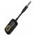 Автомобільний Bluetooth-приймач HOCO E151 з кабелем AUX, чорний