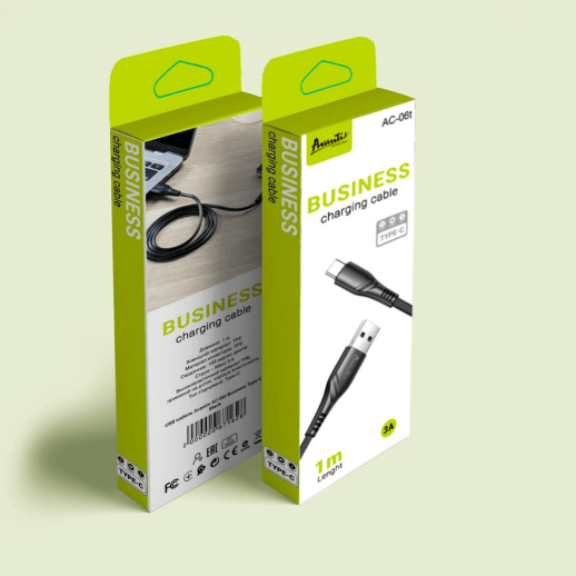 USB Cable Avantis AС-06t Business Type-C Black