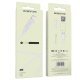 USB кабель BOROFONE BX18 charging data 2,4А USB - Lightning 3 метри, бiлий