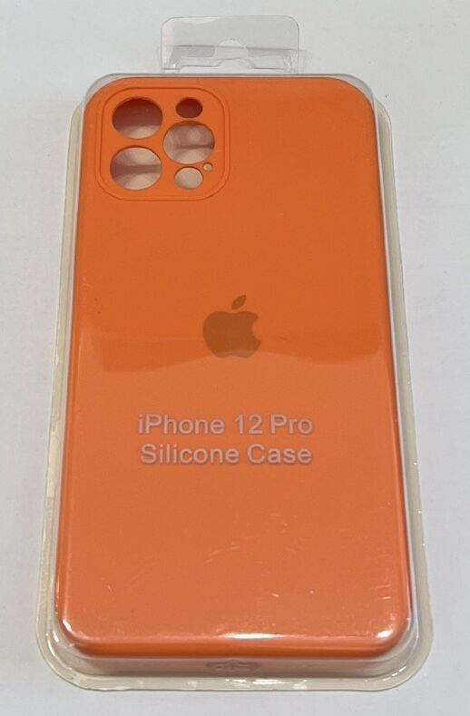 Чохол Silicone Case Copy Apple iPhone 12 Pro Square Orange, 10