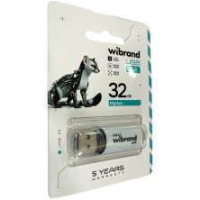 USB флеш 32Gb Wibrand Marten 3.2 White