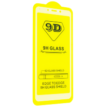 Захисне скло 9D XIAOMI Redmi 6A ЧЁРНЫЙ