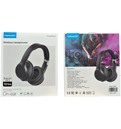 Блютуз Стерео Гарнитура TORNADO TSB-2 SoundPrey2 Black