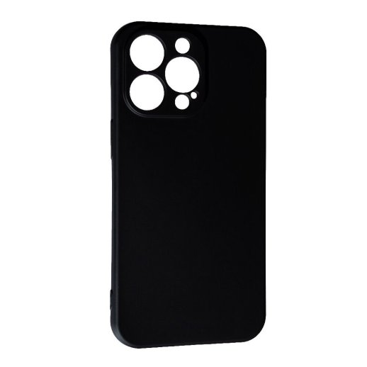 Силікон Case SMTT (AA) для Apple iPhone 13 Pro Max Black