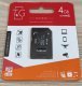 Карта пам'яті T&G MicroSDHC 4gb 4 Class & Adapter 