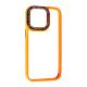 Накладка Swarovski для Apple iPhone 15 Pro Max Orange
