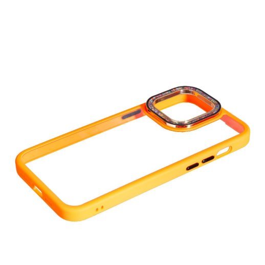 Накладка Swarovski для Apple iPhone 15 Pro Max Orange