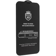 Захисне скло 6D для APPLE iPhone 12 | 12 PRO 6,1" ЧОРНИЙ