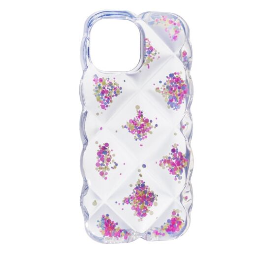Силікон Summer Puffy для Apple iPhone 15 Rose