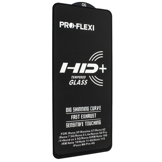 Захисне скло PRO-FLEXI HD+ POCO M4 PRO 4G ЧОРНИЙ