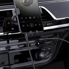 Кабель BOROFONE BL10 AUX jack 3.5 мм - jack 3.5 мм 2 метри, чорний