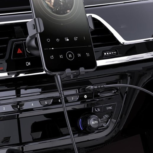 Кабель BOROFONE BL10 AUX jack 3.5 мм - jack 3.5 мм 2 метри, чорний