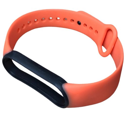 Ремінець силіконовий для XIAOMI MI BAND 5 / 6 / 7 двокольоровий