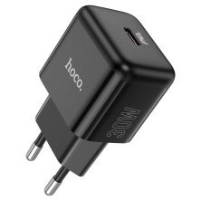 Мережевий зарядний пристрій HOCO N32 TYPE-C PD 30W чорний