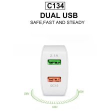 Мережевий зарядний пристрій WUW C134 QC3.0 18W