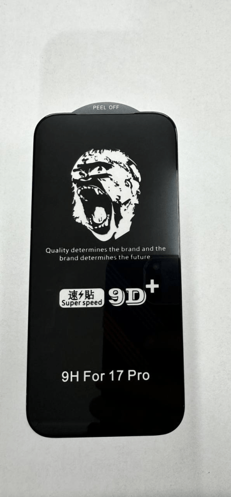 Защитное стекло Super Speed 9D+ for Apple Iphone 17 Pro