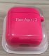 Чохол AirPods 2 Full Case with Microfiber Shiny Pink