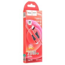 USB-C кабель HOCO DU02 Max PD Type-C - Lightning 1М червоний