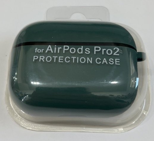 Чохол AirPods Pro 2 Full Case with Microfiber  Dark Olive 4