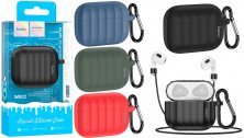 Чехол силиконовый HOCO WB22 для Apple AirPods 3 (красный)