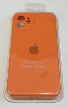 Чохол Silicone Case Copy Apple iPhone 12 Square Orange, 10