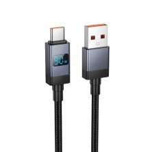 USB кабель HOCO X118 USB - Type-C, 1 метр, чорний