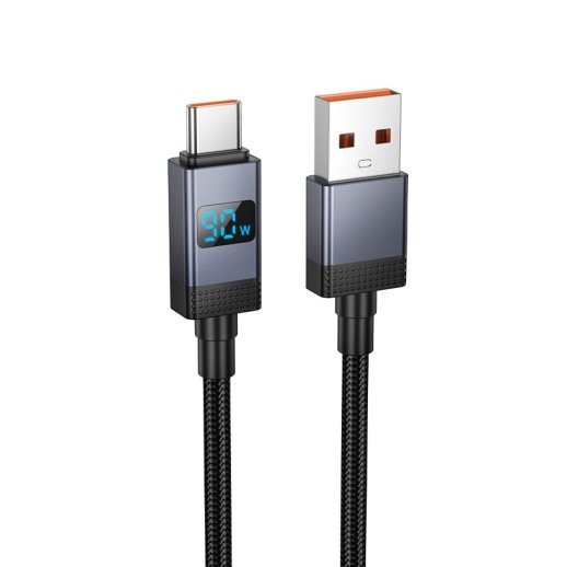 USB кабель HOCO X118 USB - Type-C, 1 метр, чорний