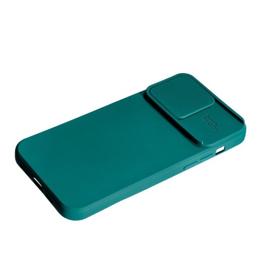 Силіконовий чохол Case Camera для Apple iPhone 14 Pro Green