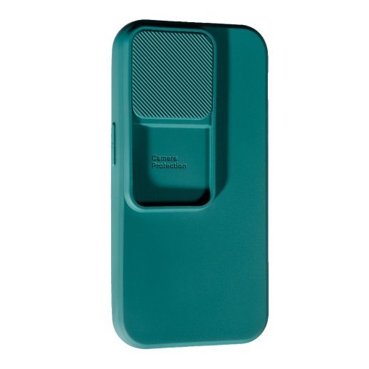 Силіконовий чохол Case Camera для Apple iPhone 14 Pro Green