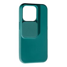 Силіконовий чохол Case Camera для Apple iPhone 14 Pro Green