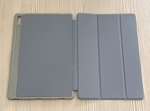 Книжка кожа планшет Pencil Case Samsung Galaxy Tab S10+/S9+/S8+/S7+/S7 FE/S9 PLUS/S8 PLUS/S9 FE+ Grey