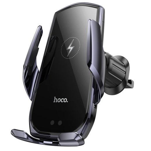 Автомобільний тримач HOCO CA202 PLUS 15W бездротова швидка зарядка