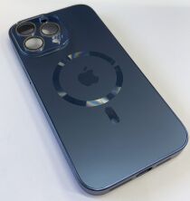 Чехол AG-ACRYLICS  Magsafe for Apple Iphone 14 ProMax Blue Titanium