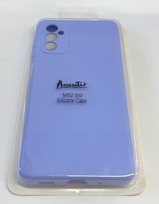 Avantis Full Silicone Case Samsung M52 Hot Pink