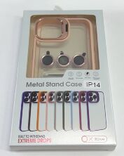 Чехол Metal Stand Case Apple Iphone 14 New Gray 1