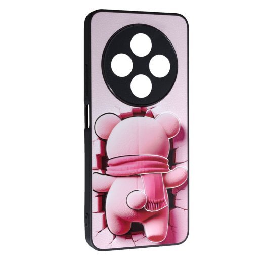 Накладка Fashion Mix для Xiaomi Redmi 14C/Poco C75 Pink Bear