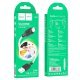 USB кабель HOCO X90 silicone USB - micro USB 1 MЕТР, білий