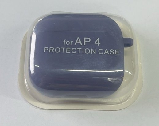 Чехол AirPods 4 Full Case with Microfiber Azure Blue 5