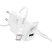 Зарядний пристрій HOCO N71 Nuevo, PD30W + QC3.0, два порти (USB-C + USB-A), комплект з кабелем Type-C to Type-C, EU-вилка, білий
