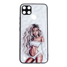 Накладка Prisma Ladies New для Realme C25 Y White