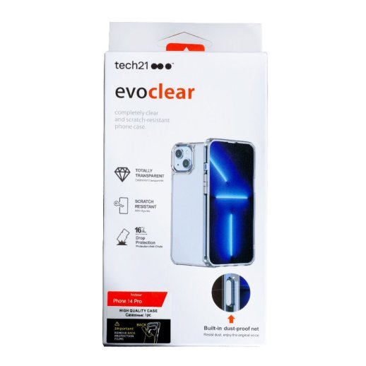 Накладка Evo Clear для Apple iPhone 14 Pro Transparent