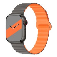 Ремешок Hoco WA22 для Apple Watch 1-8 38мм | 40мм | 41мм grey-with-orange
