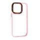 Накладка Swarovski для Apple iPhone 15 Pro Max Pink Sand