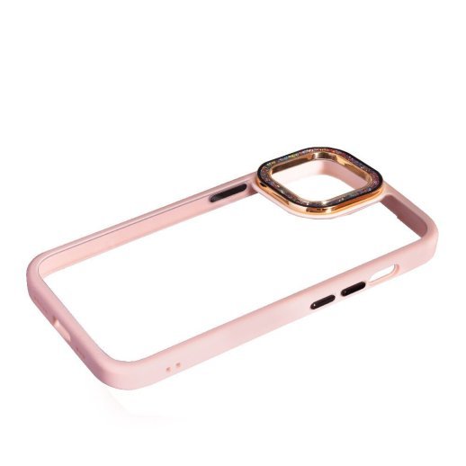 Накладка Swarovski для Apple iPhone 15 Pro Max Pink Sand