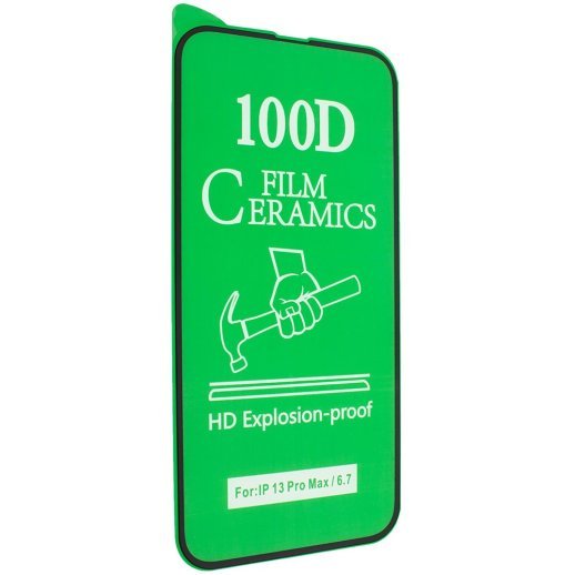 CERAMICS FILM ANTI-SHOCK APPLE IPHONE 13 PRO MAX 6,7" ЧОРНИЙ