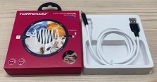 USB Cable TORNADO TX12 Silicone Lightning 2.4A 1m