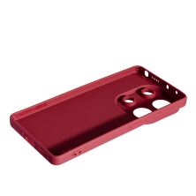 Резинка SMTT для Xiaomi Redmi Note 13 Pro (4G) /Poco M6 Pro (4G) Bordo