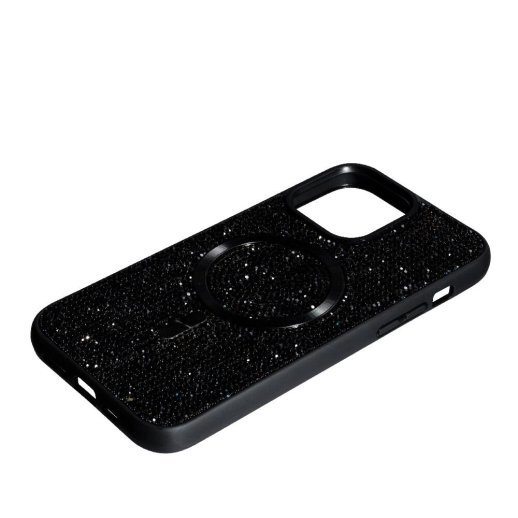 Накладка Diamond Magsafe для Apple iPhone 15 Pro Max Black