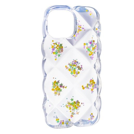 Силікон Summer Puffy для Apple iPhone 15 Yellow
