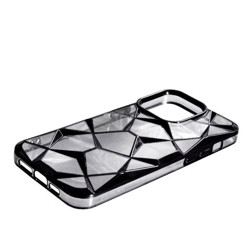 Накладка Abstraction Color для Apple iPhone 15 Pro Max Black